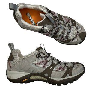 Merrell Womens Siren Sport 2 Trail Hiking Shoes Elephant Pink J58282 - Size 7.5